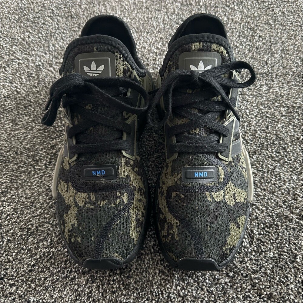 adidas Originals NMD G1 Camo Sneakers Mens Size 7 Black Olive No Box